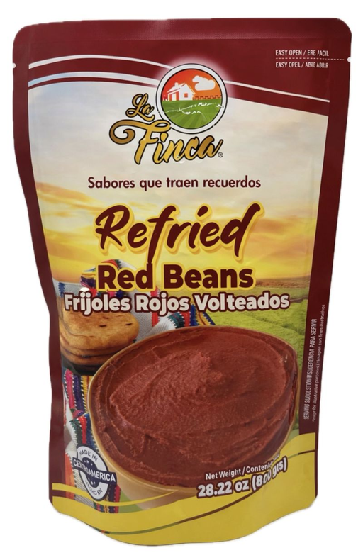LA FINCA FRIJOLES REFRITOS ROJOS 12/800 GMS