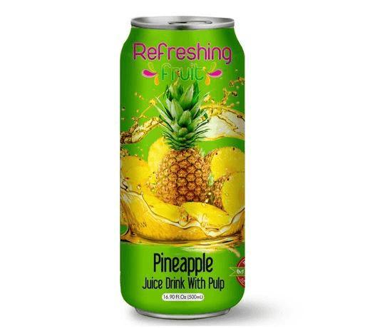REFRESHING FRUIT LATA PINA 24/500ML