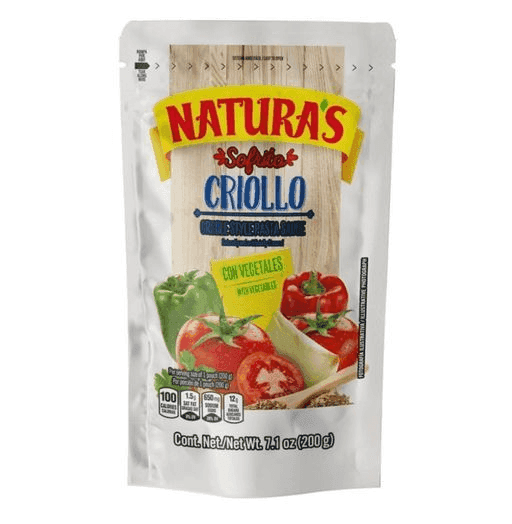 NATURAS SOFRITO CRIOLLO 24/7.1 OZ (200 GRS)