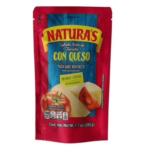 NATURAS SALSA QUESO 24/7.1 (200 GRS)