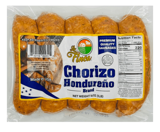 LF CHORIZO HONDURENO 1/16 OZ. CJ 20