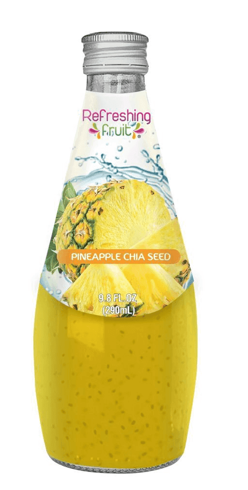 REFRESHING FRUIT CHIA PINA 24/ 9.8 OZ