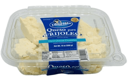 DONA NITA QUESO PARA FRIJOLES CHAROLA 1/ 14OZ CJ 12