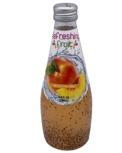REFRESHING FRUIT CHIA PEACH 24/9.8OZ