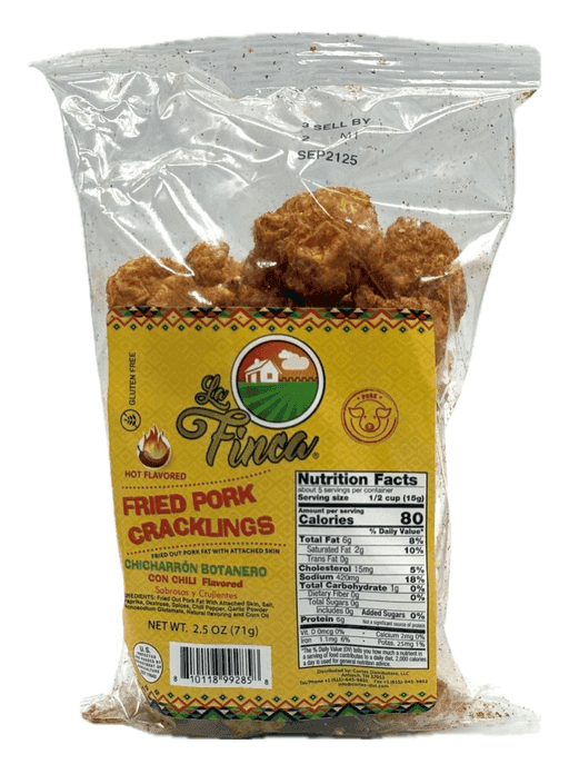 LA FINCA CHICHARRON BOTANERO CON CHILE 36/2.5oz