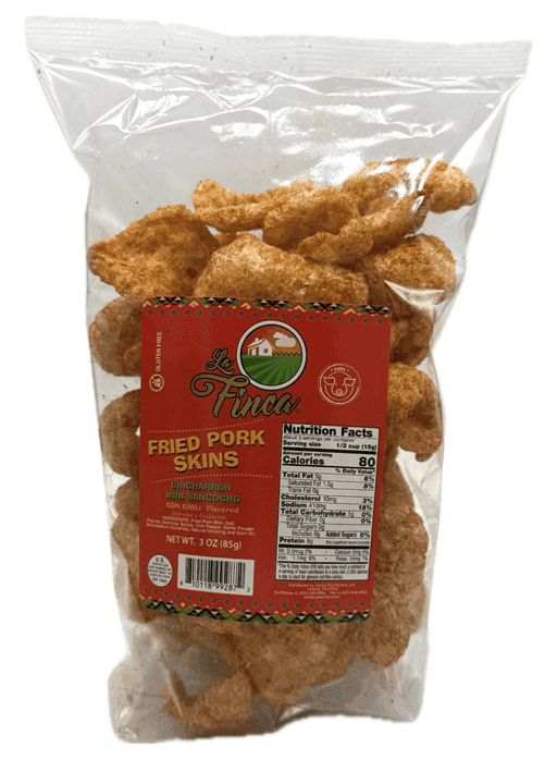 LA FINCA CHICHARRON SANCOCHITOS CON CHILE 12/3 oz