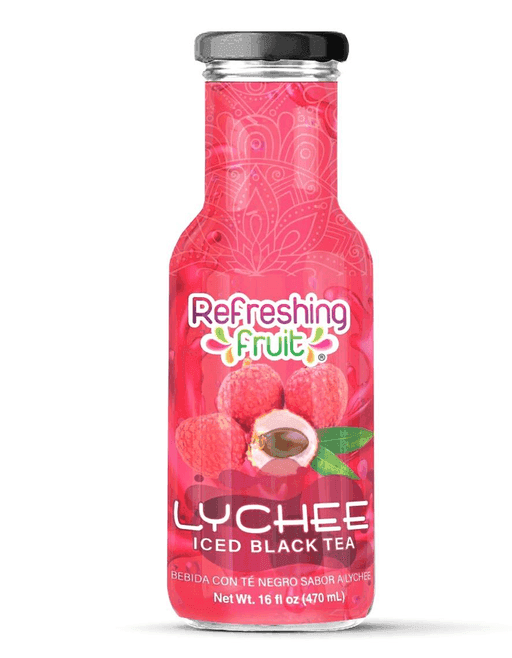 REFRESHING FRUIT LYCHEE ICED TEA 12/ 470 ML.