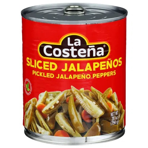 La Costena Sliced Jalapeno cj12/28oz.