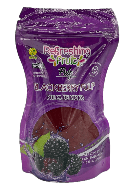 REFRESHING FRUIT PULPA MORA (DOYPACK WITH ZIPPER) 12/454GR