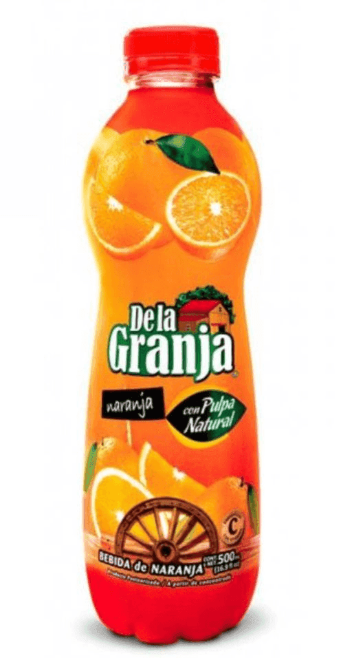 DE LA GRANJA JUGO DE NARANJA PET 12/500 ML