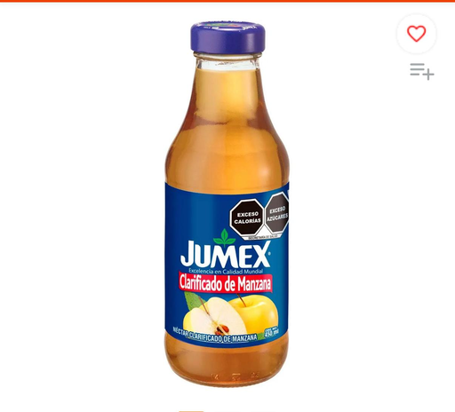 JUMEX MANZANA VIDRIO 12/413 ML P126