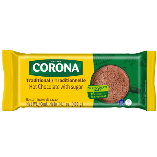 CORONA CHOCOLATE TRAD TAB OW 20/14.1 OZ
