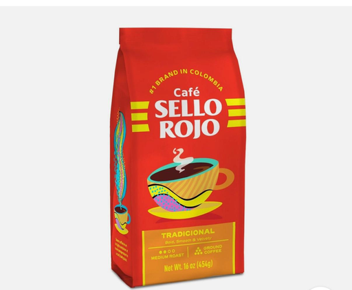 SELLO ROJO GROUND COFFEE TRADICIONAL 5/16OZ