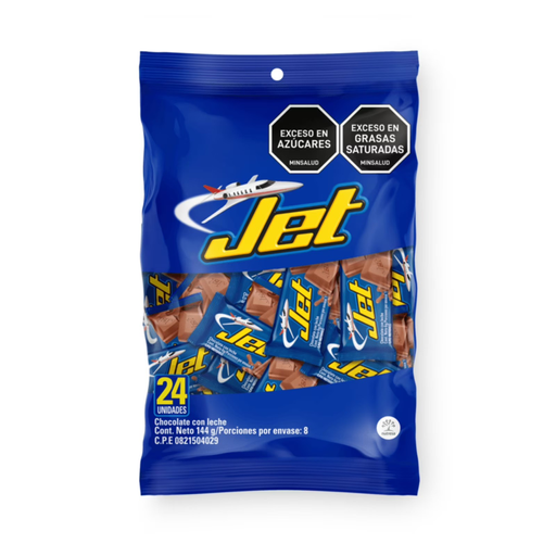 JET MINI MILK CHOCOLATE USA OW 24/5.07OZ