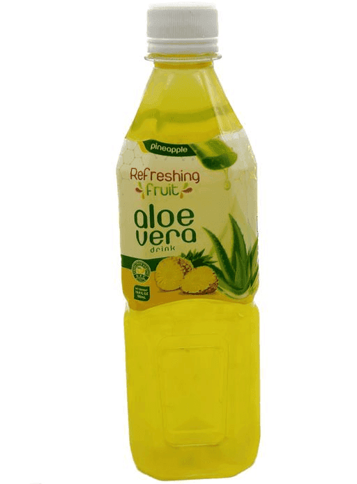 REFRESHING FRUIT ALOE VERA PINEAPPLE 24/ 500 ML.