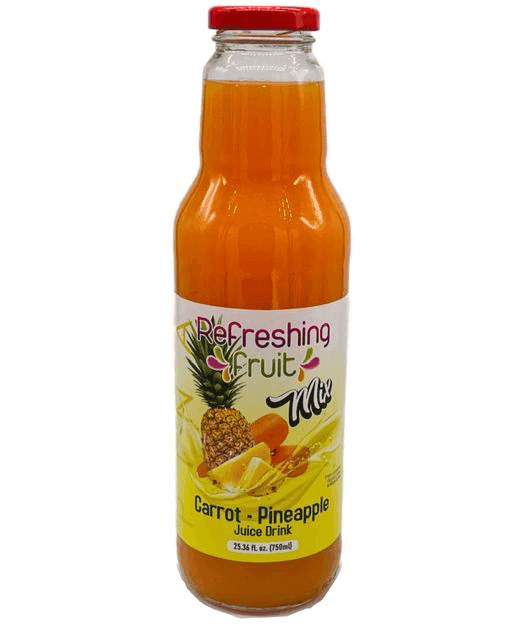 REFRESHING FRUIT PINEAPPLE/CARROT JUICE 8/25.4 OZ