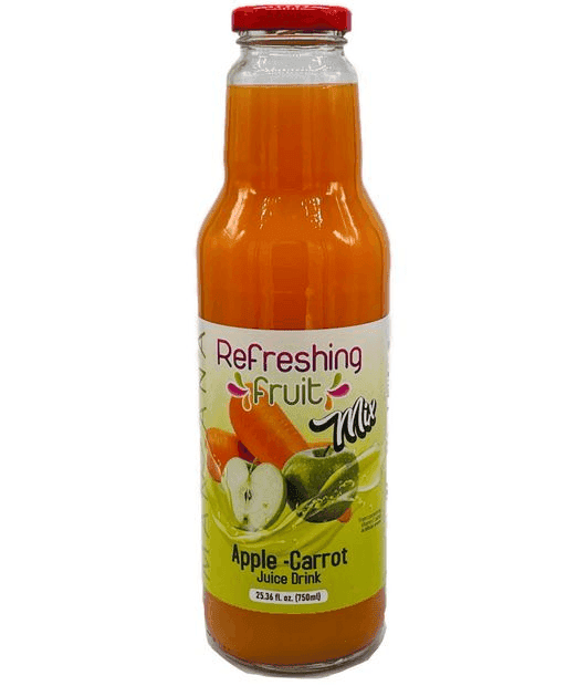 REFRESHING FRUIT APPLE/CARROT JUICE 8/25.4 OZ