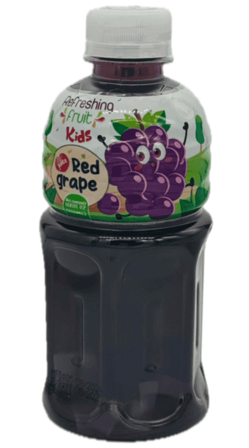 REFRESHING FRUIT KIDS RED GRAPE 24 /320 ML.