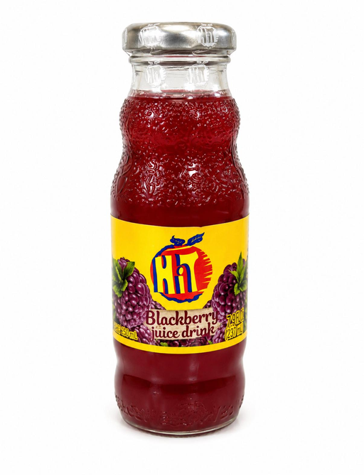 Hit Mora Blackberry Juice Drink Glass Bottle 24/8 fl. oz.