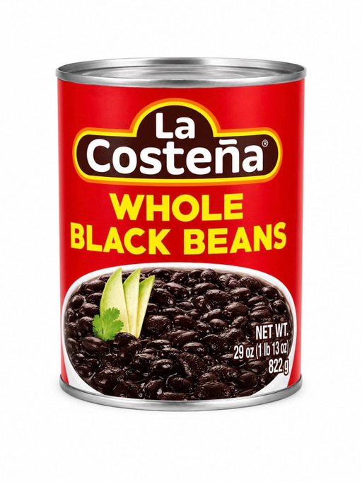 LA COSTENA WHOLE BLACK BEANS 12/29 OZ.