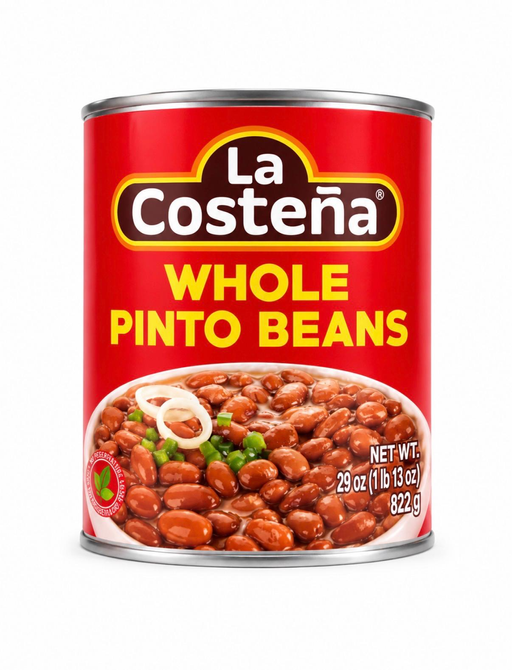LA COSTENA WHOLE PINTO BEANS 12/29 OZ.
