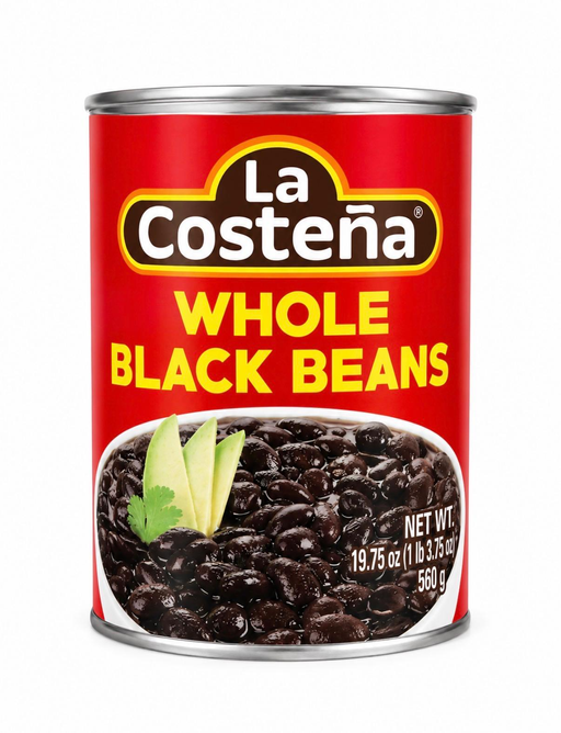 LA COSTENA WHOLE BLACK BEANS 12/19.75 OZ.