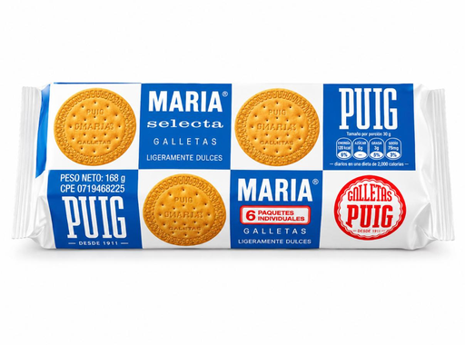 MARIA SELECTA GALLETA PUIG 24/ 6 PK. / 168 GR.