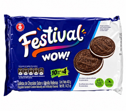 FESTIVAL WOW COOKIE BAG 12/12.7 OZ