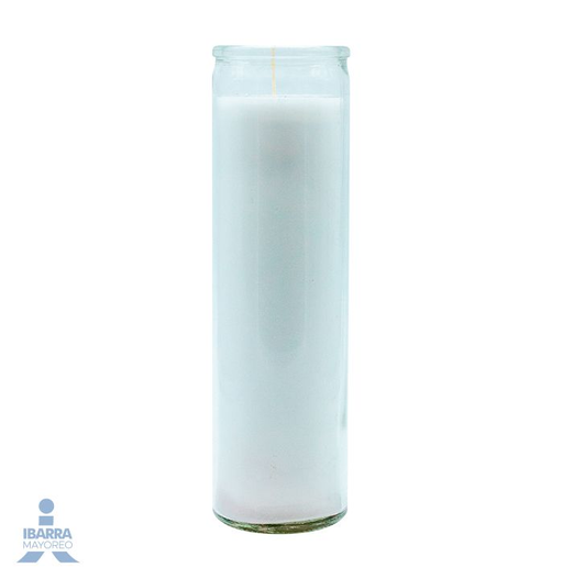 VELA LISA BLANCA 395 STELLA c/12 pz