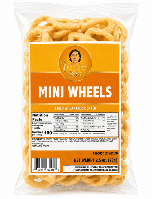 Ruedas Fried Wheat Snack Case 28
