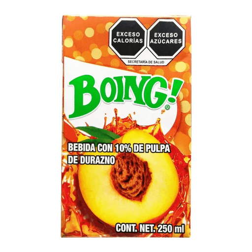 BOING DURAZNO TETRA PAK 24/16.9 OZ