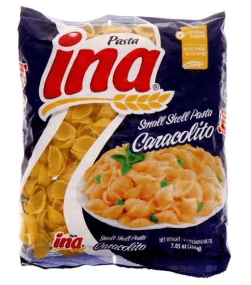 INA PASTA CARACOLITO 20X200 GR