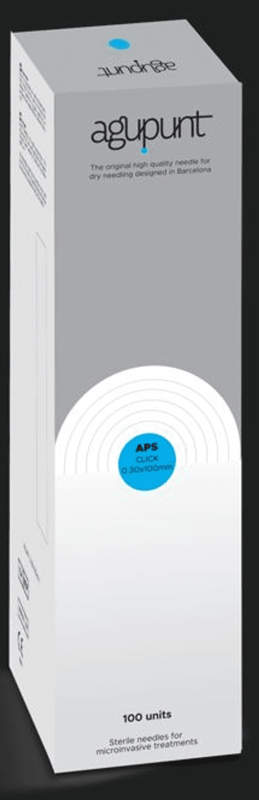 APS CLICK Needles .30 x 100 mm - Box of 100 (turquoise)