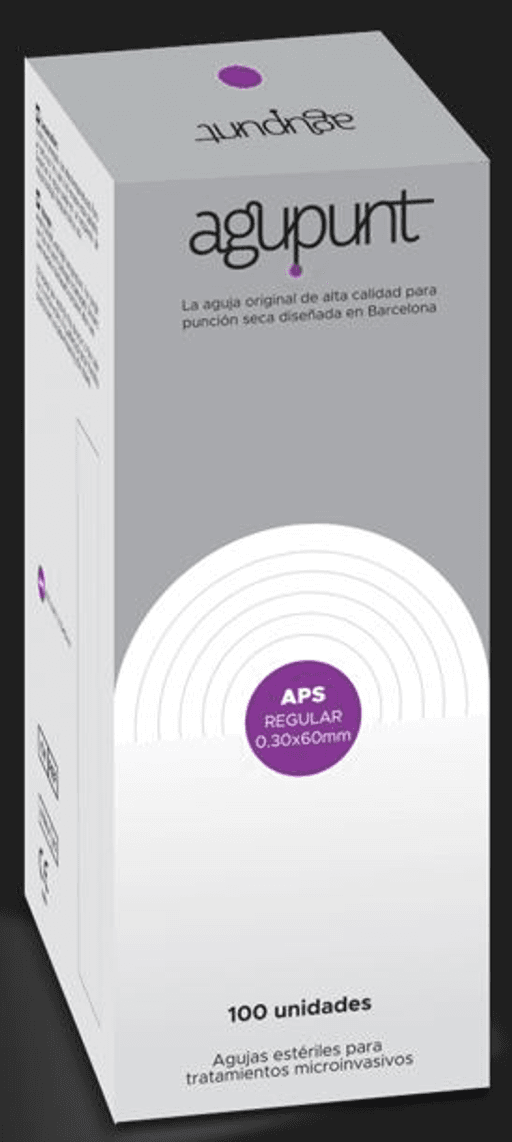 APS REGULAR Needles .30 x 60 mm - Box of 100 (purple feather)