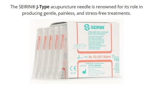 Seirin Needles J-Sakura, .30 x 40 mm - Box of 100