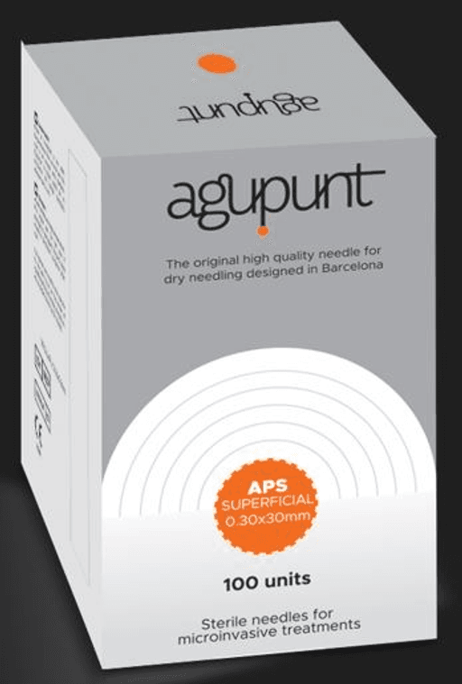APS FASCIA / SUPERFICIAL Needles .30 x 30 mm - Box of 100 (gold)