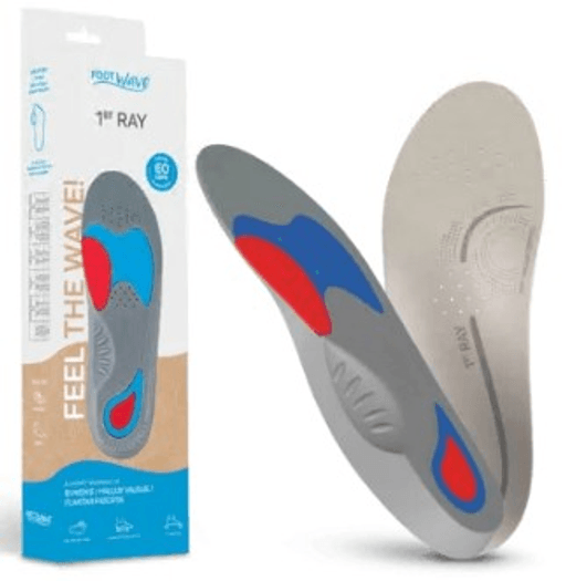 FootWave DYNAMIC 1st Ray Orthopedic Insoles - XLarge (Men's 12-14, Women's 13-15) - Support treatment of Bunions, Hallux Valgus & Plantar Fascitis