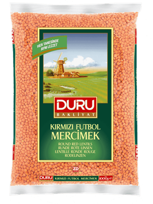 DURU round red lentils