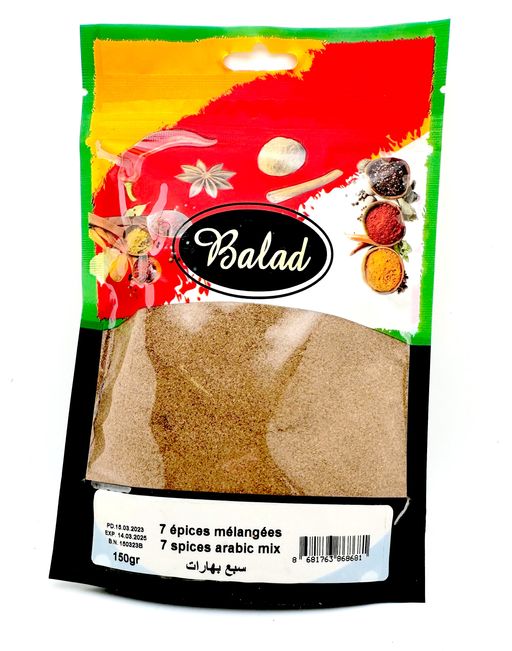 BALAD ARABIC SEVEN SPICES 36X150GRS