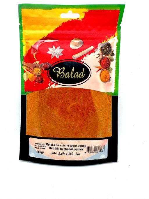 BALAD SHISH TAWOOK RED SPICES 40X150GRS