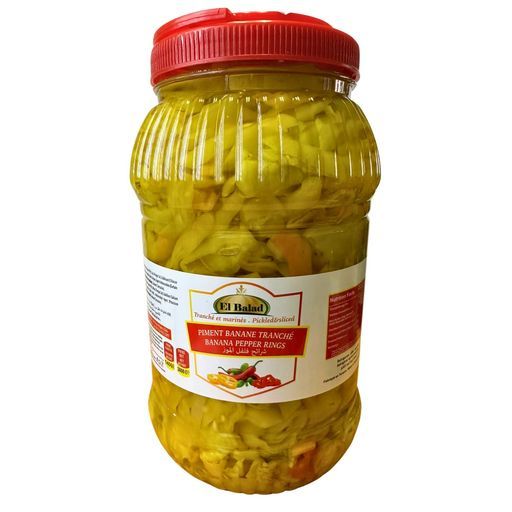 EL BALAD BANANA PEPPERS RINGS 6X3KG