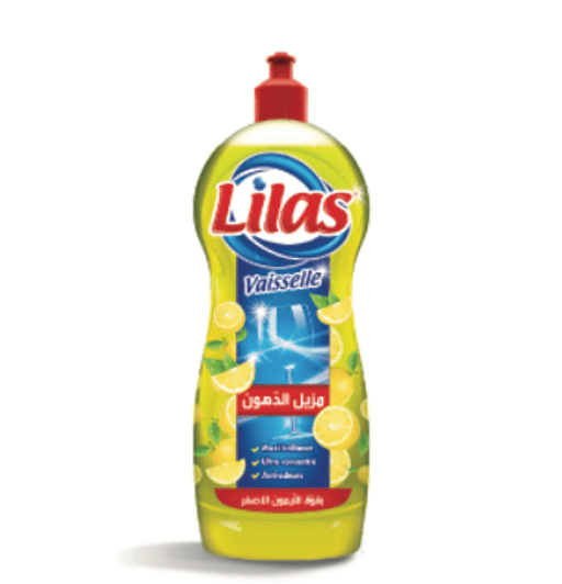 LILAS LIQUIDE À VAISSELLE CITRONS JAUNES 12X580ML