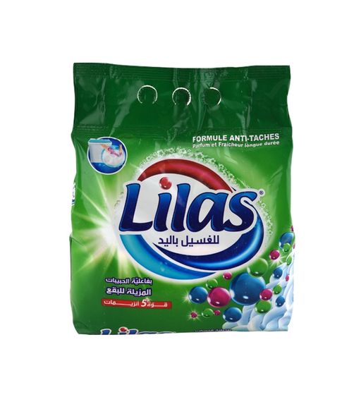 LILAS POUDRE DE LESSIVE À LA MAIN ENZYMAX 6X1KG