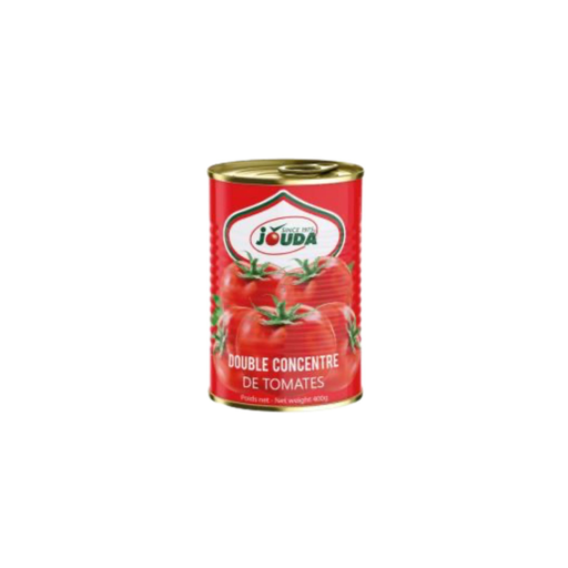 JOUDA DOUBLE CONCENTRÉ DE TOMATE 24X400GRS