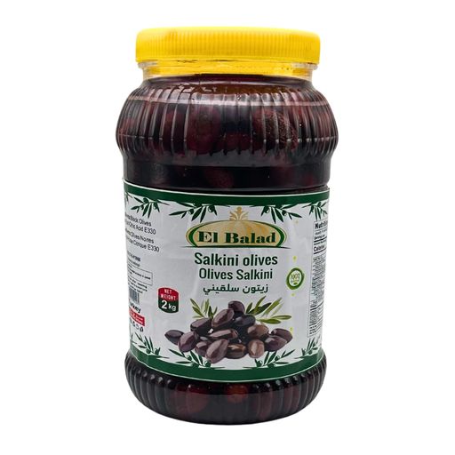 EL BALAD OLIVES NOIR SALKINI 6X2KG