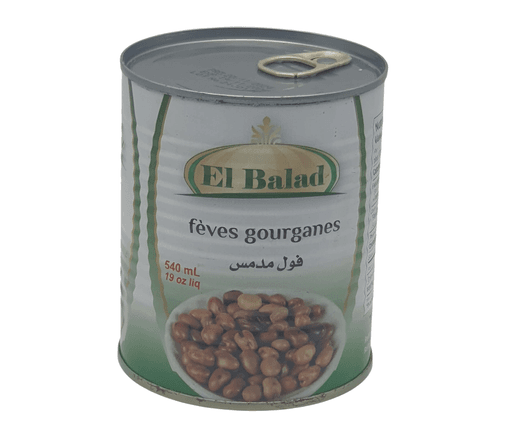 EL BALAD FÈVES GOURGANES EN CONSERVE / FAVA BEANS 12X540ML
